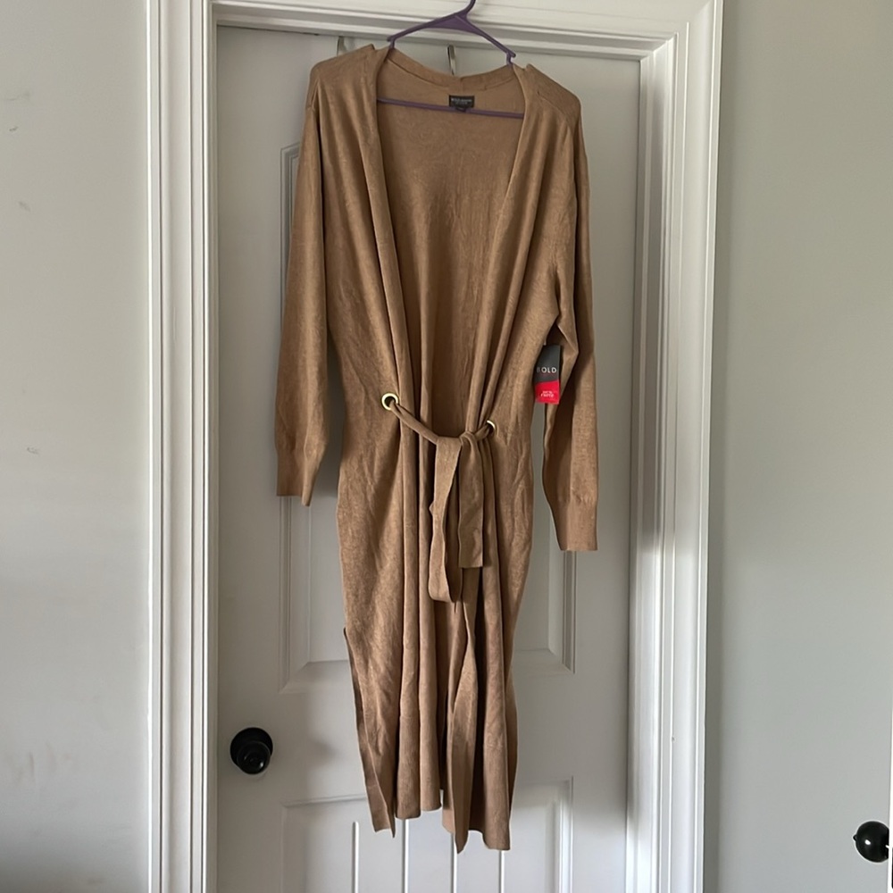 Long sweater wrap